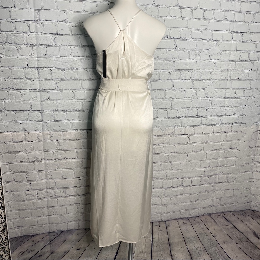 Halston Heritage sleeveless racerback dress - Picture 2 of 4